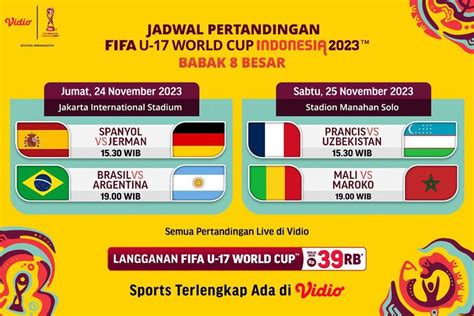 jadwal final piala dunia u 17